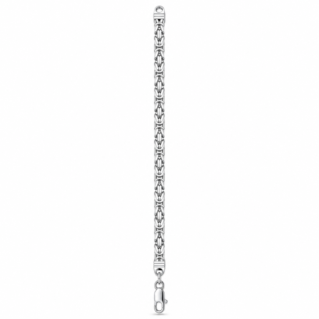 Königsarmband 925 Silber 4,34 mm