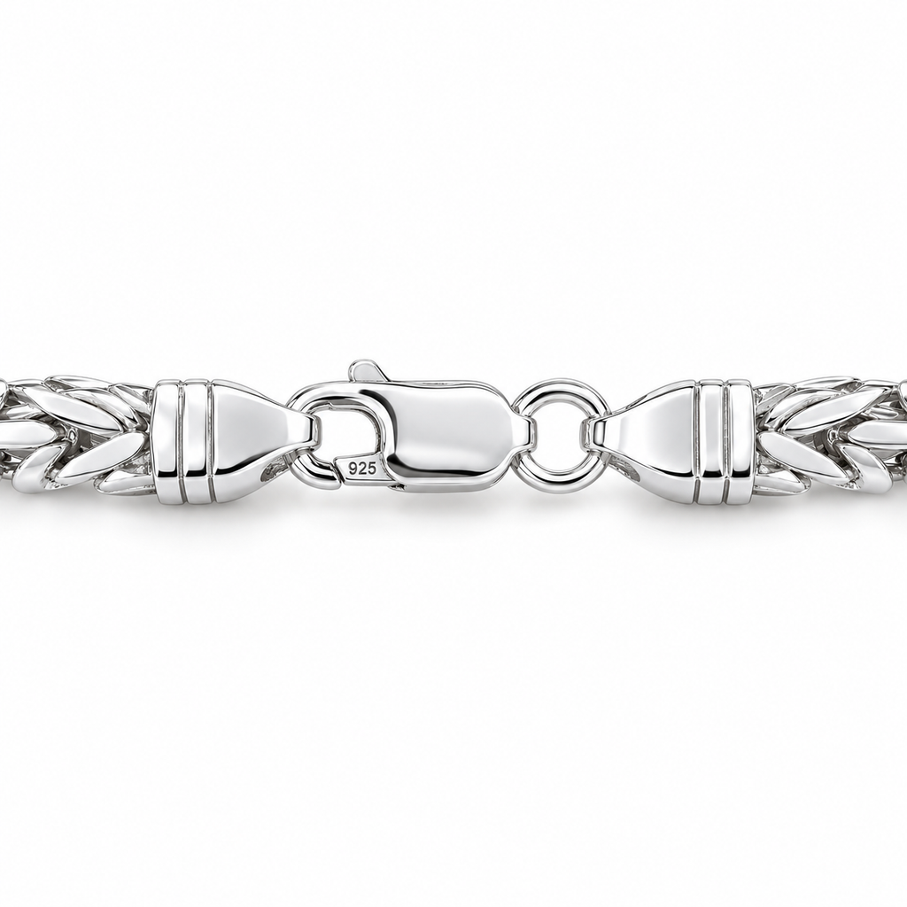 Königsarmband 925 Silber 4,34 mm