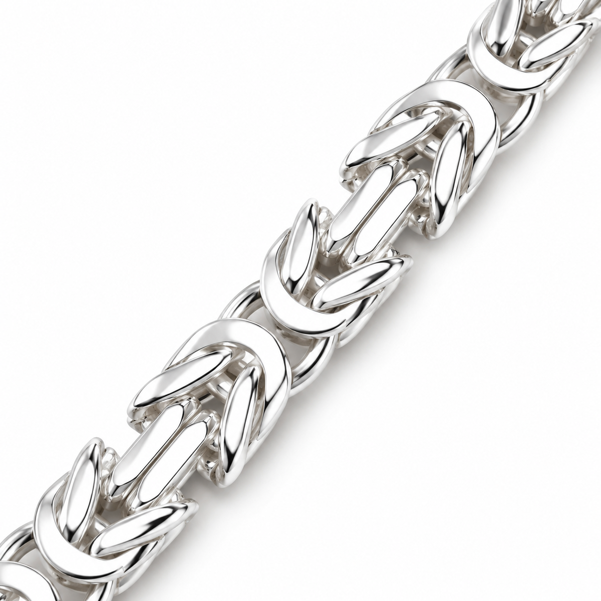 Königsarmband 925 Silber 4,34 mm