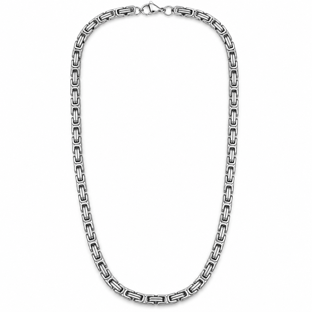 Königskette 5 mm Edelstahl – 70 cm
