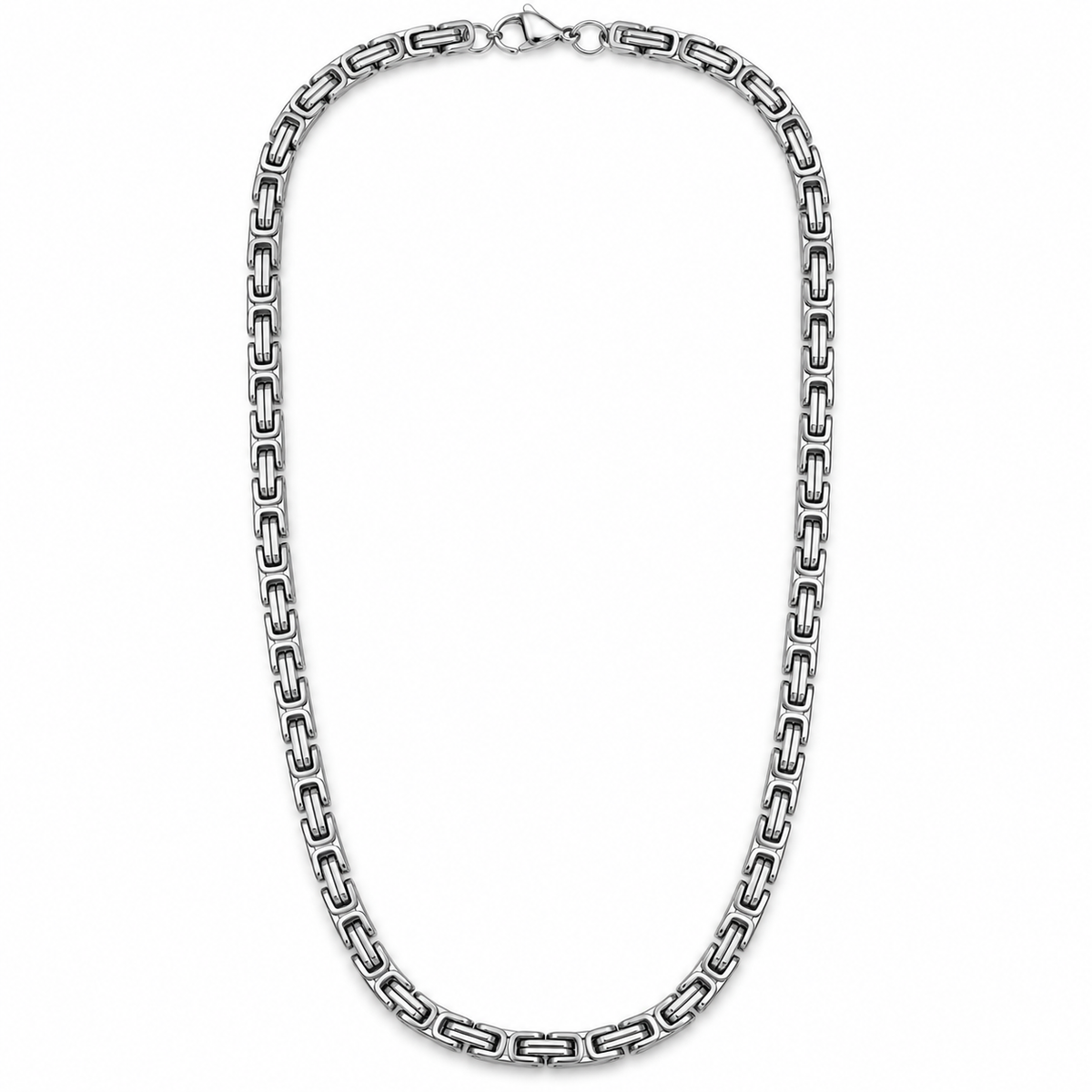Königskette 5 mm Edelstahl – 70 cm